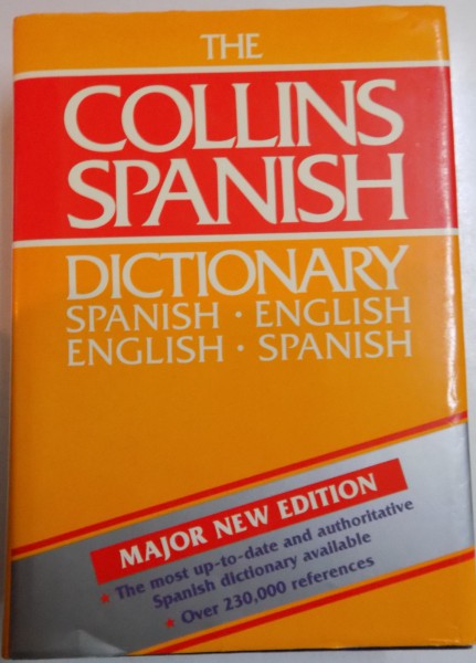 COLLINS SPANISH-ENGLISH , ENGLISH-SPANISH DICTIONARY, THIRD EDITION , by COLIN SMITH , 1992