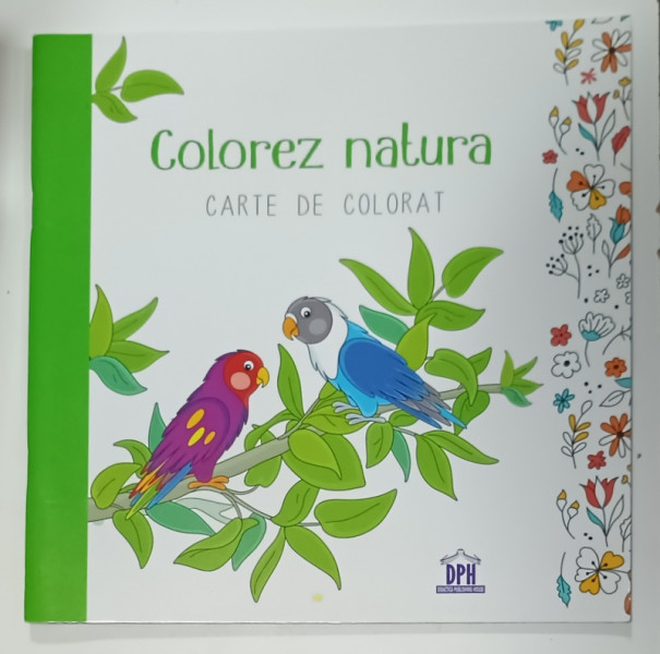 COLOREZ NATURA , CARTE DE COLORAT , 2021