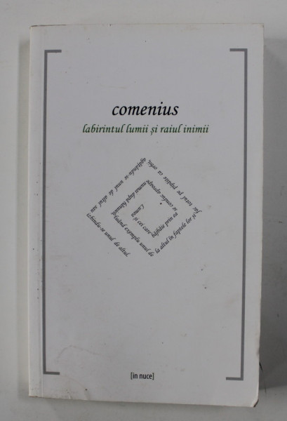 LABIRINTUL LUMII SI RAIUL INIMII de COMENIUS  , 2013