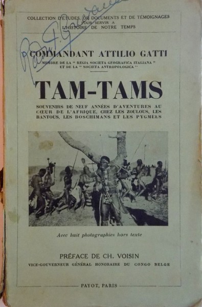 COMMANDAT ATTILIO GATTI TAM - TAMS de CH. VOISIN, 1933