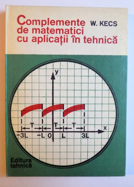 COMPLEMENTE DE MATEMATICI CU APLICATII IN TEHNICA de W. KECS , 1981