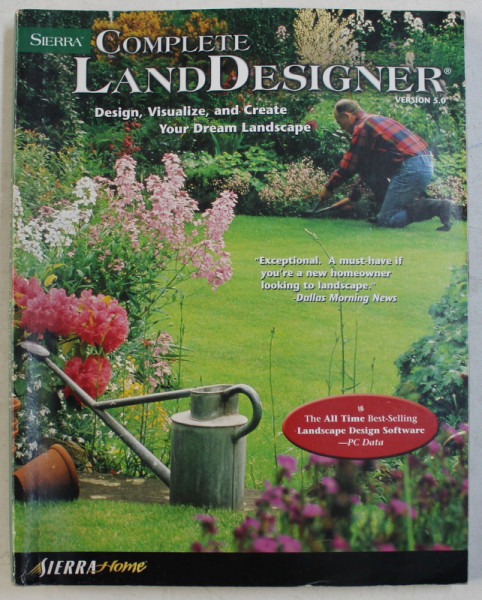COMPLETE LANDDESIGNER VERSION 5.0 - DESIGN , VISUALIZE , AND CREATE YOUR DREAM LANDSCAPE , 1999