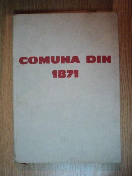 COMUNA DIN 1871 de JEAN BRUHAT , JEAN DAUTRY , EMILE TERSEN , 1962