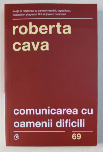 COMUNICAREA CU OAMENII DIFICILI de ROBERTO CAVA , 2018