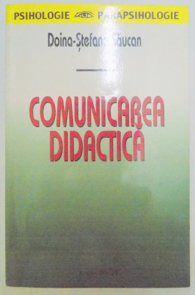 COMUNICAREA DIDACTICA de DOINA STEFANA SAUCAN