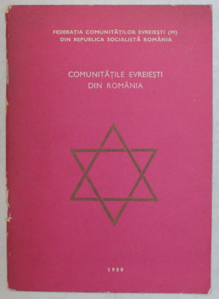 COMUNITATILE EVREIESTI DIN ROMANIA , 1980