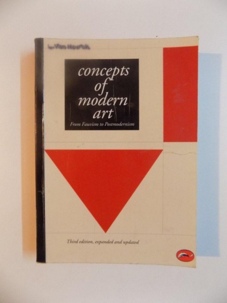 CONCEPTS OF MODERN ART , THIRD EDITION , EXPANDED AND UPDATED de NIKOS STANGOS , 1995