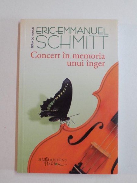 CONCERT IN MEMORIA UNUI INGER de ERIC de EMMAANUEL SCHMITT , 2012