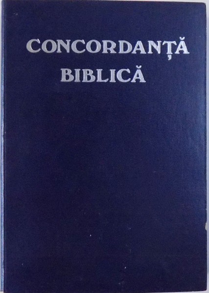 CONCORDANTA BIBLICA , 1993