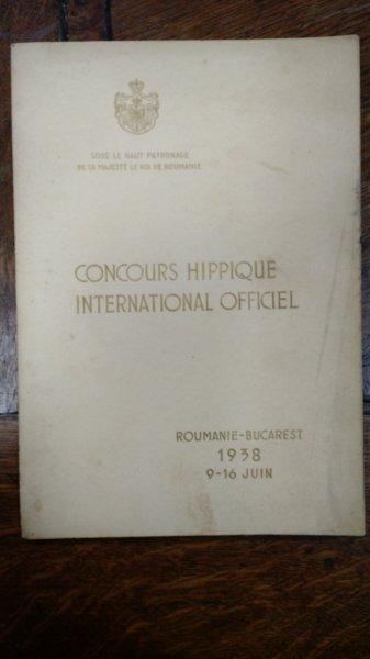 Concurs Hipic International Oficial, Bucuresti 9-16 Iunie 1939