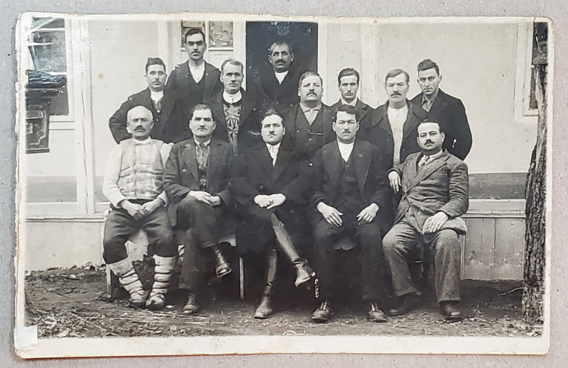 CONDUCEREA COMUNEI MANASTIOARA , FOTOGRAFIE DE GRUP , INTERBELICA
