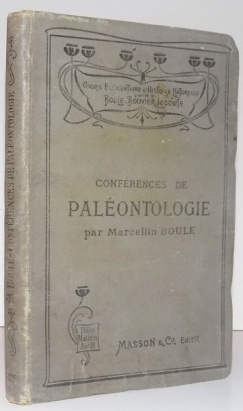 CONFERENCES DE PALEONTOLOGIE  , 1905