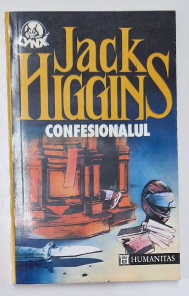 CONFESIONALUL de JACK HIGGINS , 1992 , COPERTA BROSATA