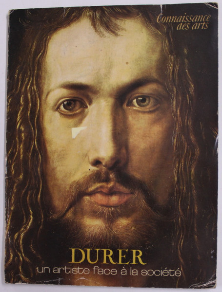 CONNAISANCE DES ARTS , NR. 227 : DURER , UNE ARTISTE FACE A LA SOCIETE  , JANVIER , 1971 , COPERTA CU URME DE UZURA