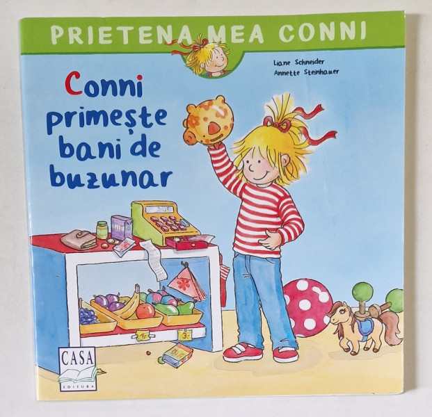 CONNI  PRIMESTE BANI DE BUZUNAR  de LIANE SCHNEIDER si ANETTE STEINHAUER , 2019