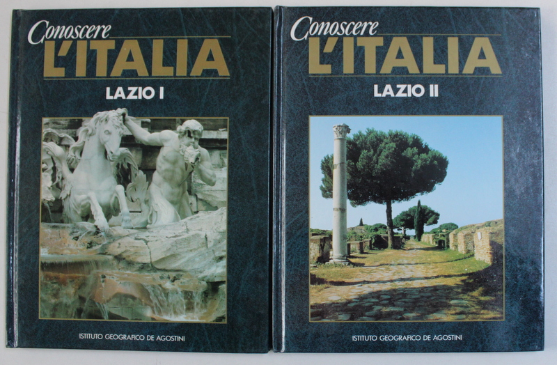 CONOSCERE L ' ITALIA - LAZIO , VOL . I- II , 1990