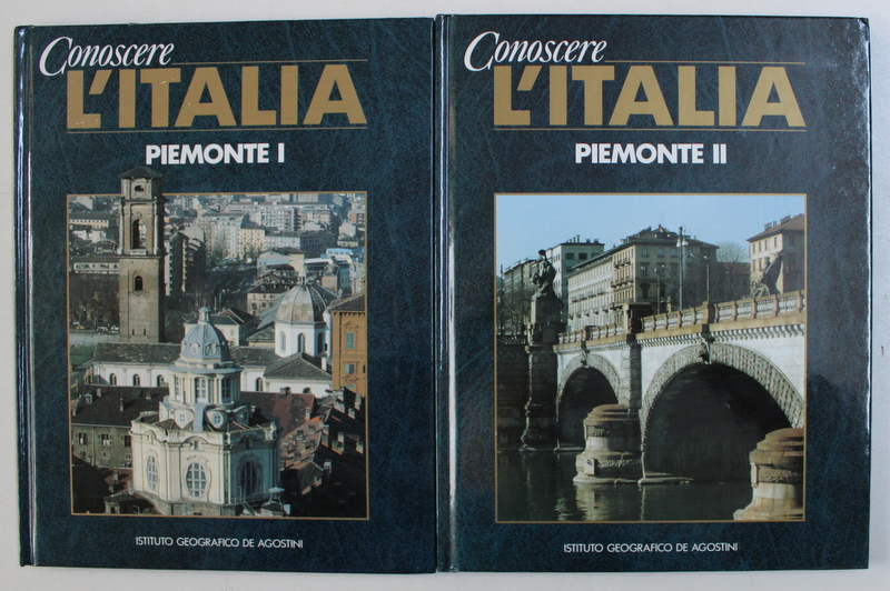 CONOSCERE L ' ITALIA - PIEMONTE  , VOL . I - II , 1990