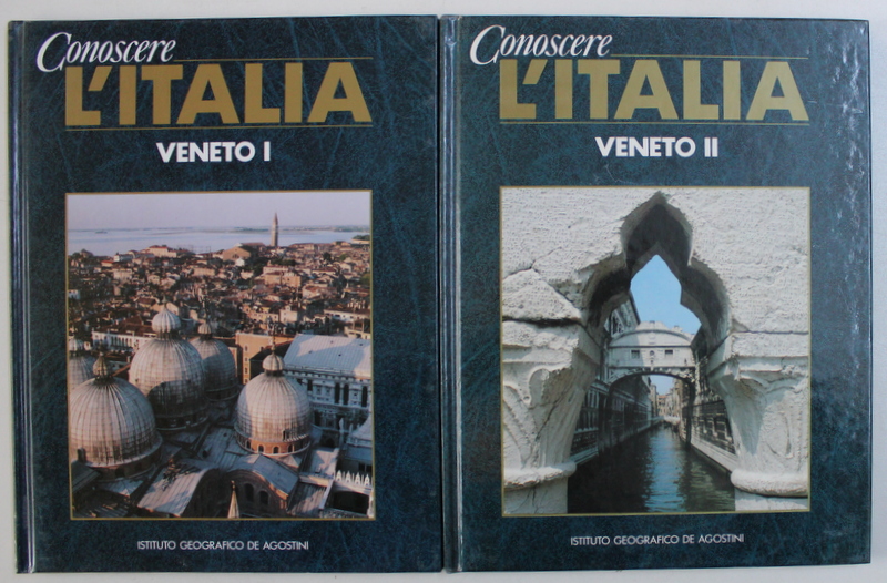 CONOSCERE L ' ITALIA - VENETO  , VOL . I - II , 1990