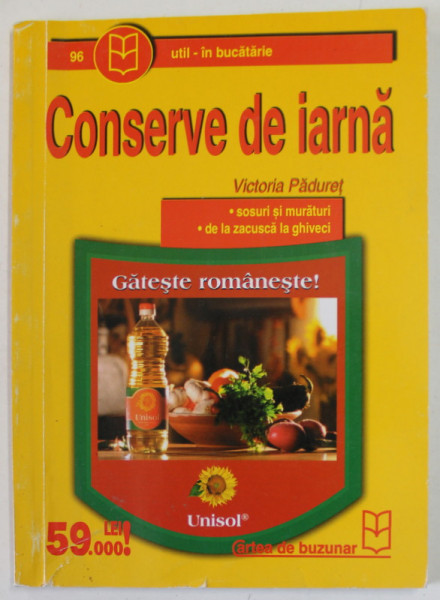 CONSERVE DE IARNA de VICTORIA PADURET , 2003