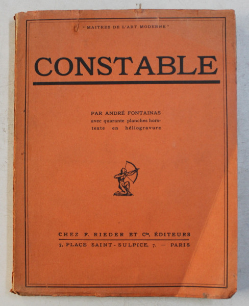 CONSTABLE par ANDRE FONTAINAS , 1926