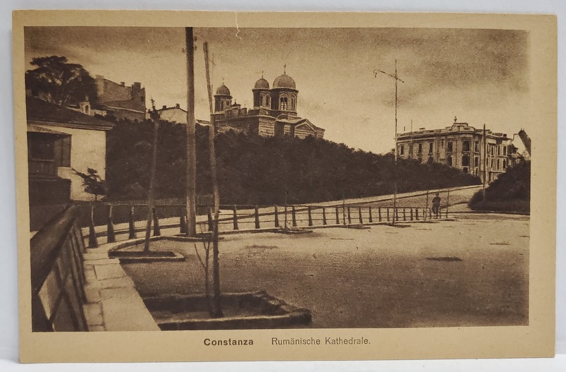 CONSTANTA , CATEDRALA ORTODOXA  , CARTE POSTALA , INTERBELICA