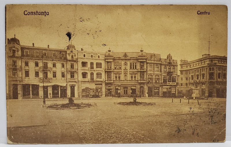CONSTANTA , CENTRU , CARTE POSTALA , 1932