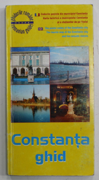 CONSTANTA GHID , TEXT IN LIMBILE ROMANA SI ENGLEZA , ANII '90