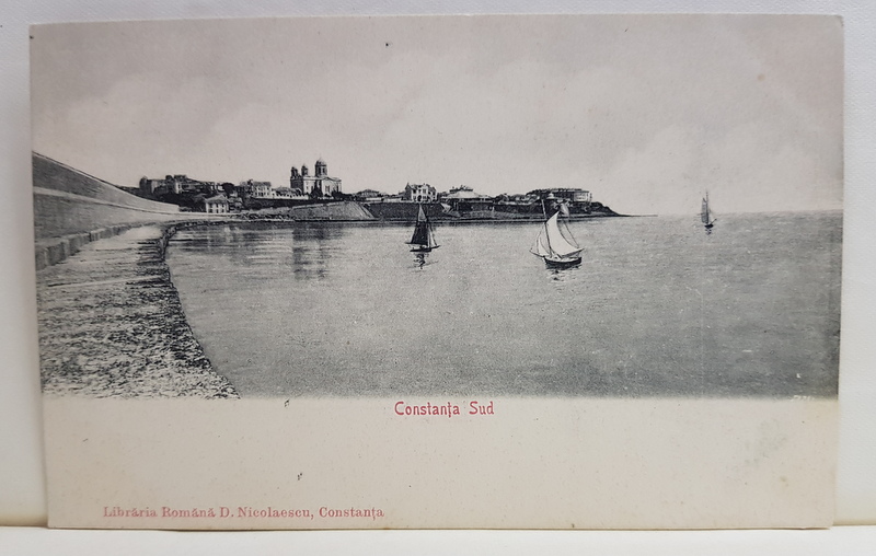 CONSTANTA SUD , FALEZA , CARTE POSTALA ILUSTRATA , CLASICA