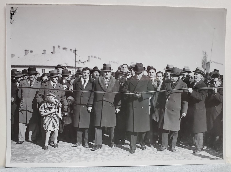 CONSTANTIN I. ANGELESCU , PRIM MINISTRU AL ROMANIEI , TAIND PANGLICA INAUGURALA  , ANII  '30