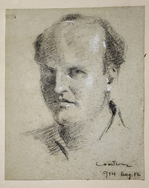 Constantin Ionescu (Constion) - Portretul pictorului Iacob Brujan