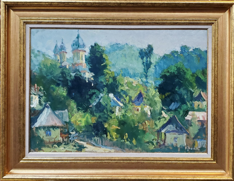 Constantin Isachie Popescu (1888 – 1967) -Biserica din sat