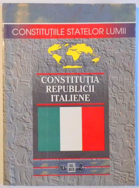 CONSTITUTIA REPUBLICII ITALIENE de ALEXANDRIANA POPESCU , 1998