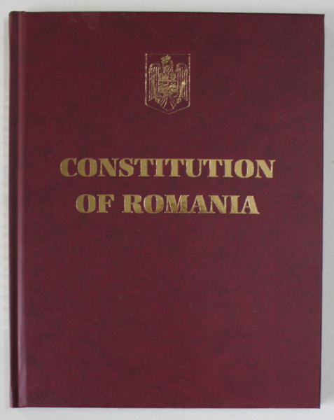 CONSTITUTION OF ROMANIA , REPUBLISHED , 2023
