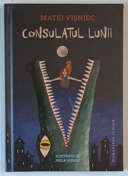 CONSULATUL LUNII sau ADELINA SI CROCODILII DE MLASTINA , ilustratii de JOELLA VISNIEC , text de MATEI VISNIEC , 2025
