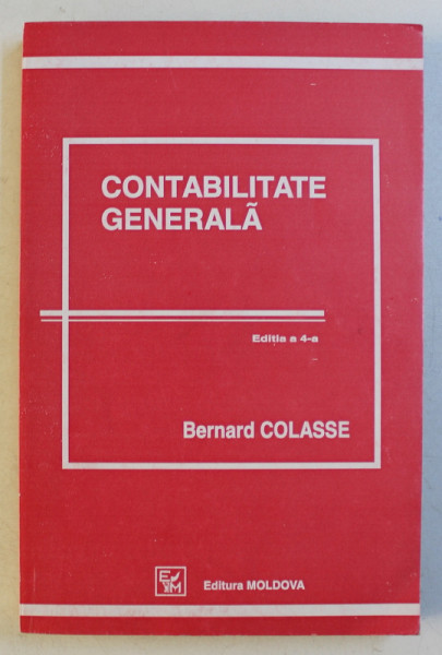 CONTABILITATE GENERALA de BERNARD COLASSE , 1993