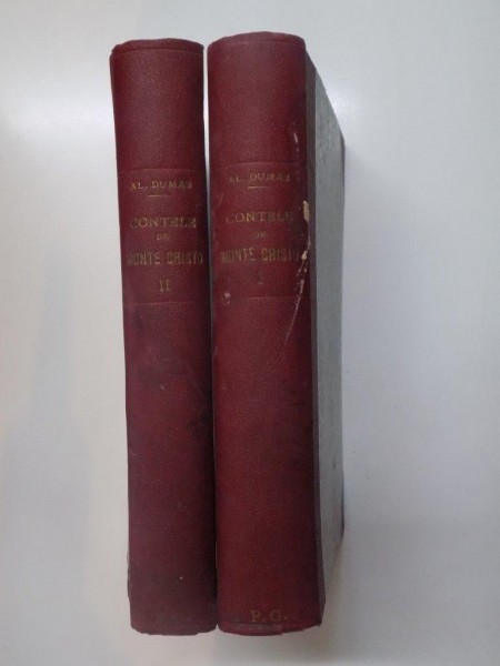 CONTELE DE MONTE CRISTO de ALEXANDRU DUMAS, VOL I-VI