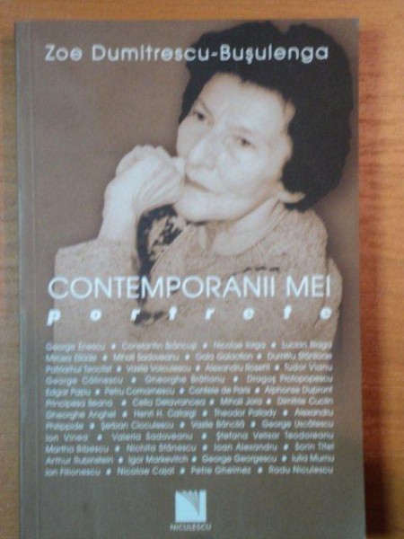 CONTEMPORANII MEI-ZOE DUMITRESCU-BUSULENGA