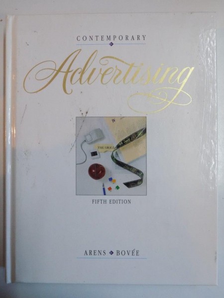 CONTEMPORARY ADVERTISING , FIFTH EDITION de WILLIAM F. ARENS , COURTLAND L. BOVEE