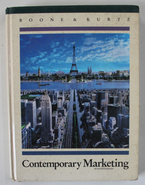 CONTEMPORARY MARKETING by BOONE and KURTZ , 1992, PREZINTA SUBLINIERI *