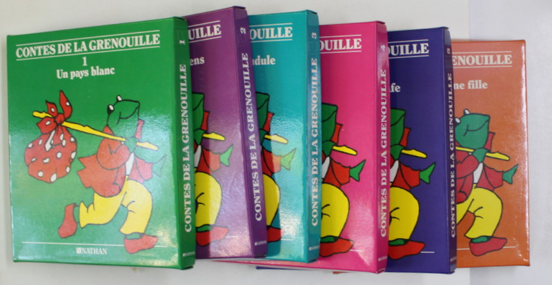 CONTES DE LA GRENOUILLE , TOMES I - VII par JOELLE SCHELLE - MERVELAY ... SYLVIE TOUX *CONTINE 6 CASETE IN CUTII