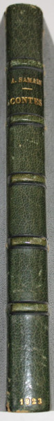 CONTES par ALBERT SAMAIN , ornes de dessins par CHARLES GUERIN , 1923, EXEMPLAR 33  DIN 50 PE HARTIE JAPON ,  LIPSA UN FRAGMENT DIN PAGINA  DE GARDA