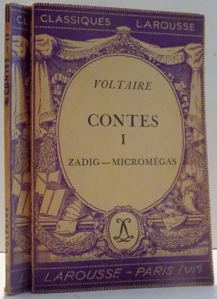 CONTES par VOLTAIRE, VOL I-II , 1939