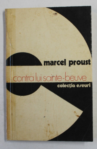 CONTRA LUI SAINTE - BEUVE de MARCEL PROUST , 1976