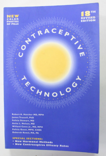 CONTRACEPTIV TECHNOLOGT by ROBERT A. HATCHER ..DEBORAH KOWAI , 2004 , LIPSA CD *