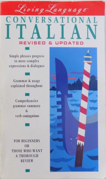 CONVERSATIONAL ITALIAN  - REVISED & UPDATED by LORRAINE - MARIE GATTO , 1985