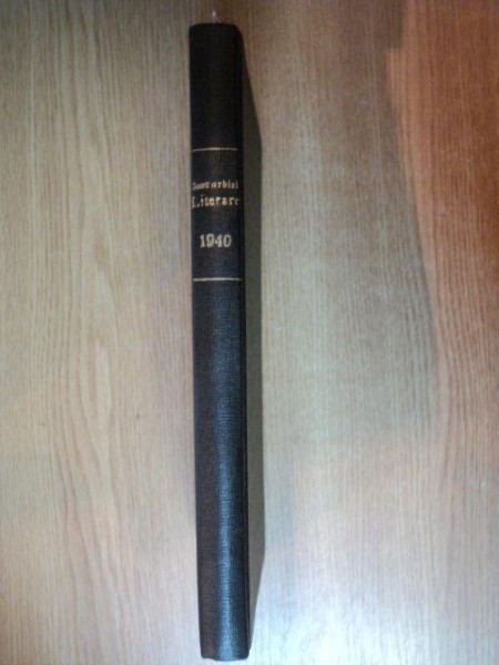 CONVORBIRI LITERARE , ANUL LXXIII , NR. 4 - 5 , 1940