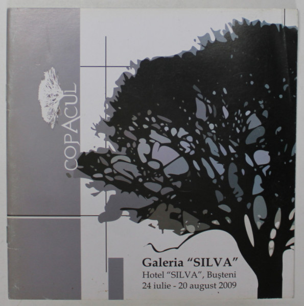 COPACUL, CATALOG DE EXPOZITIE , GALERIA '' SILVA '' , BUSTENI , 2009