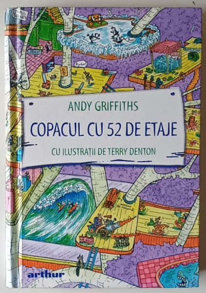 COPACUL CU 52 DE ETAJE de ANDY GRIFFITHS , ilustratii de TERRY DENTON , 2023