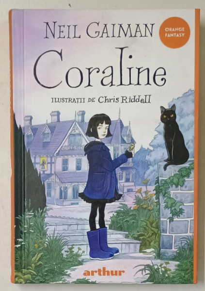 CORALINE , ilustratii de CHRIS RIDDELL , de NEIL GAIMAN , 2022