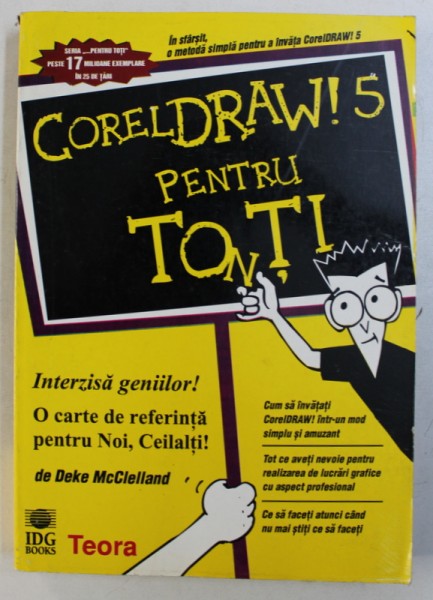 CORELDRAW ! 5 PENTRU TO( N)TI de DEKE MCCLELLAND , 1995